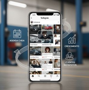 Instagram para Oficinas Mecânicas: Como Divulgar seu Centro Automotivo